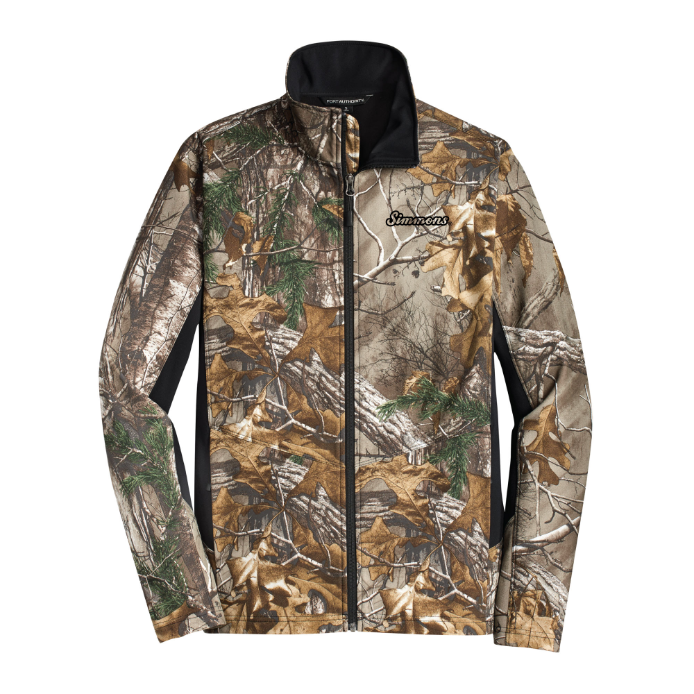 Men's Camouflage Soft Shell