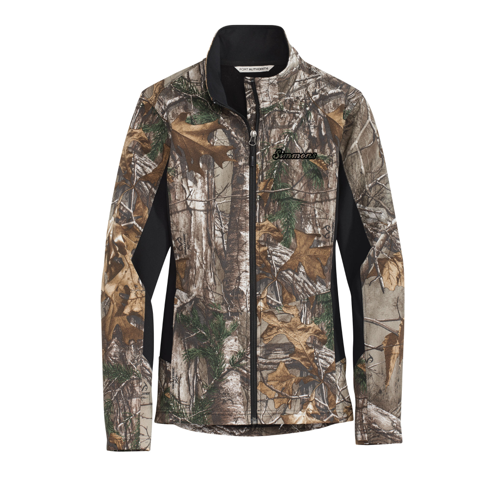Ladies Camouflage Soft Shell
